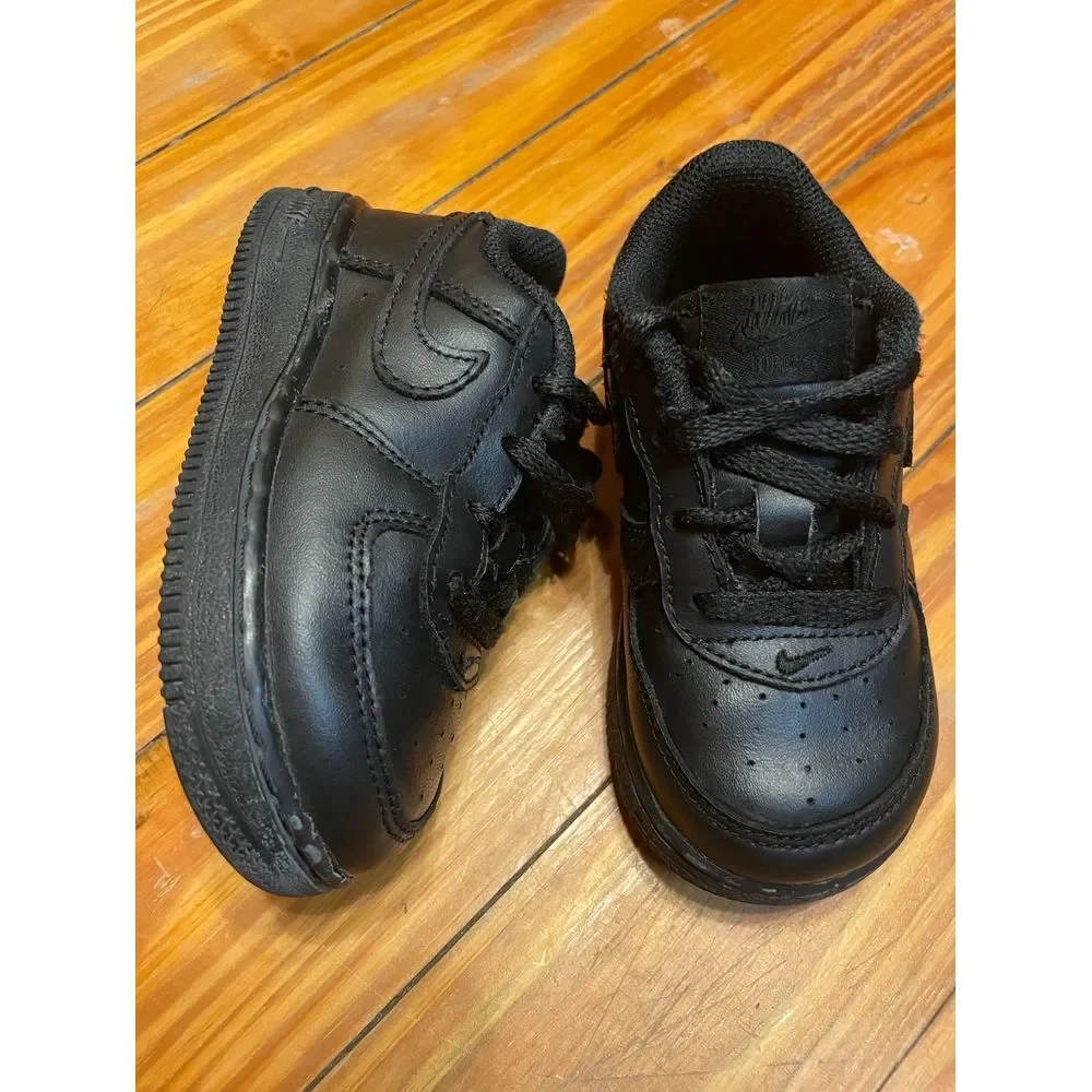 Nike Air Force 1 314194-009 Size‎ 7C-Black